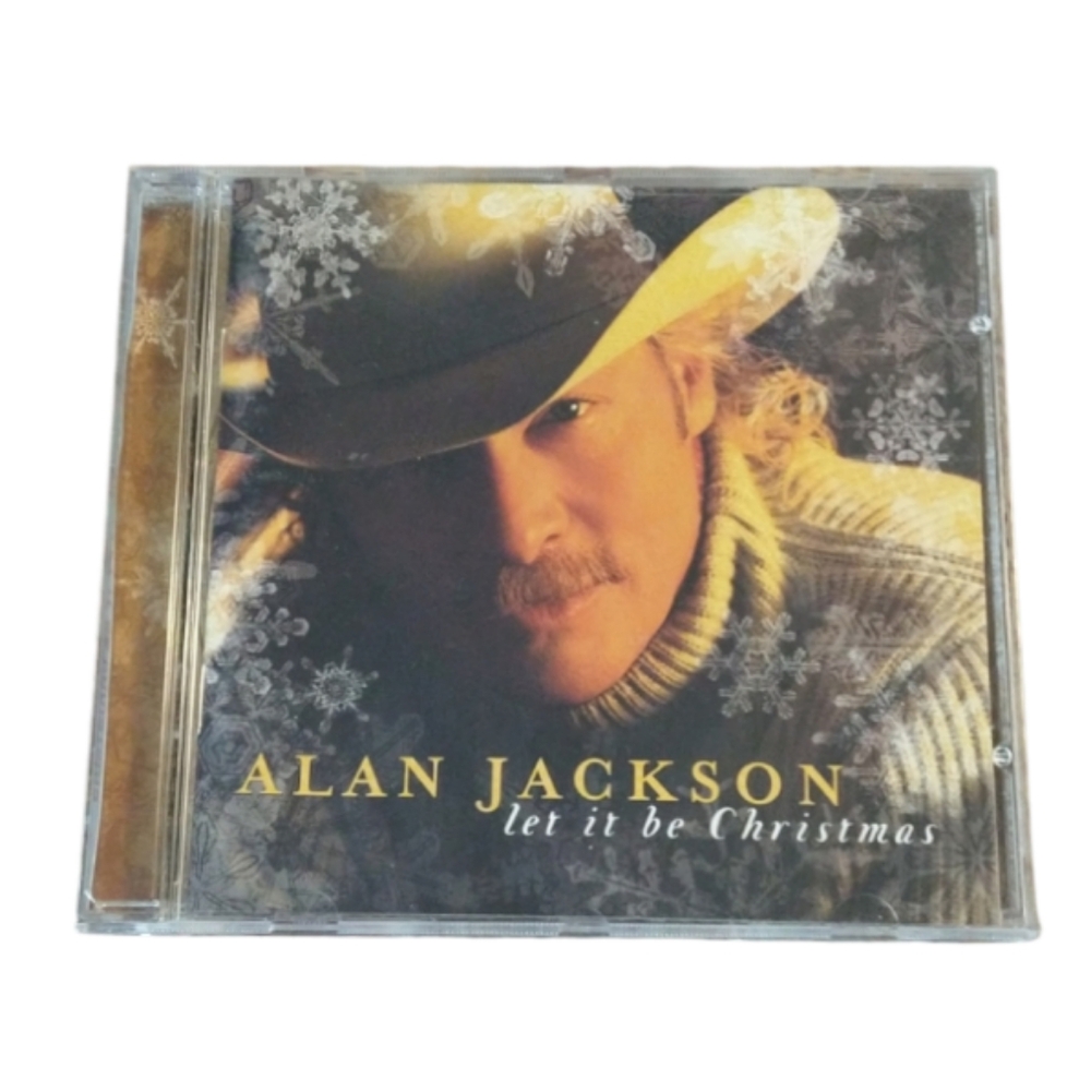 6/$15 Alan Jackson let it be Christmas music CD